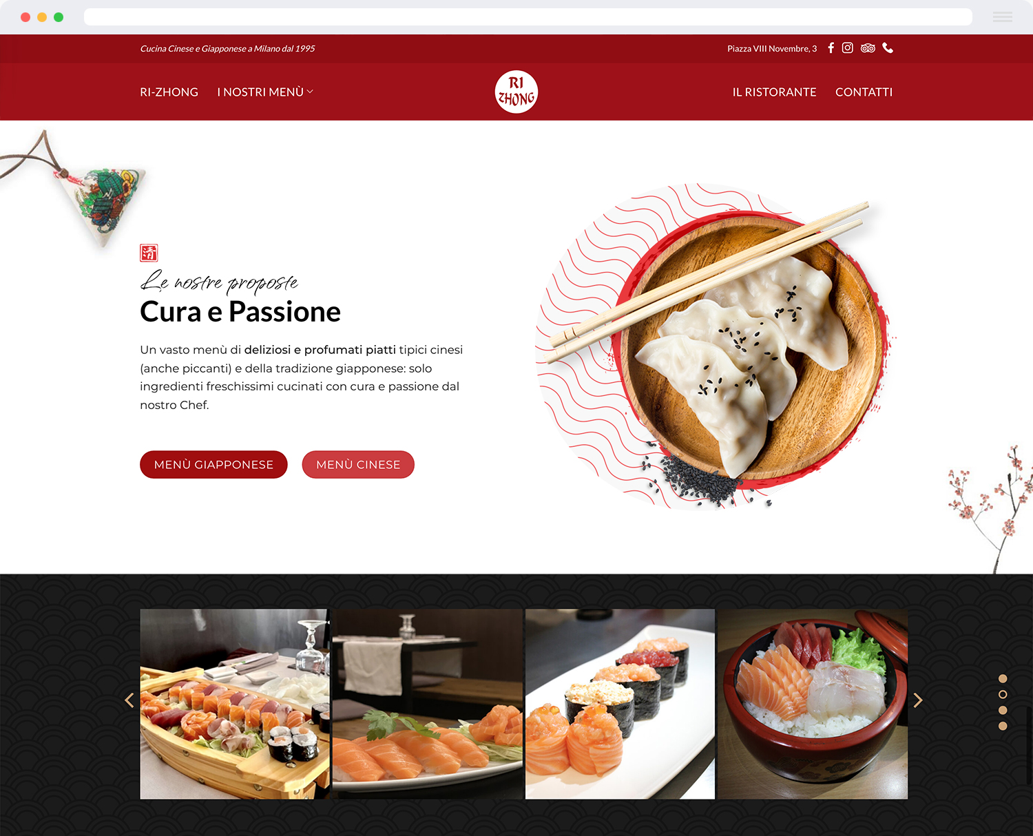 ONNIS Web & Marketing Agency di Patrizia Onnis / Ristorante Ri-Zhong